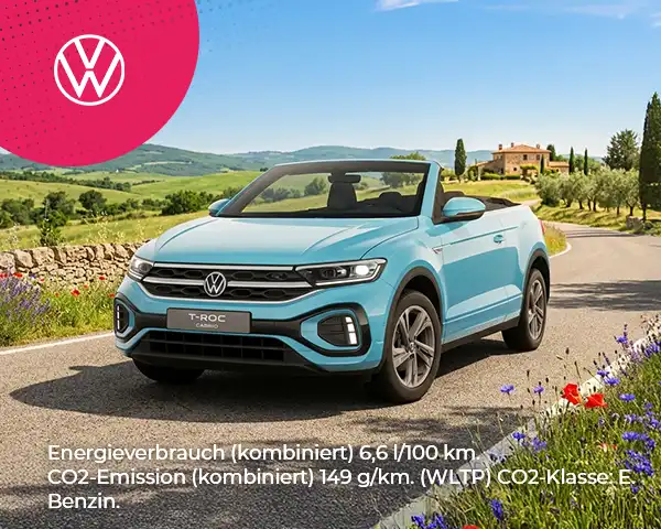 VW T-Roc Cabriolet R-Line 1.5 1 TSI OPF 110 kW (150 PS)
